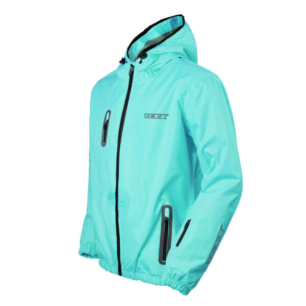 Jaqueta Texx Corta Vento Neon V2 Azul Clar  L - Image 2
