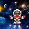 Brinquedo Astronauta Robô Dançarino Luz Som Diversão - Image 2